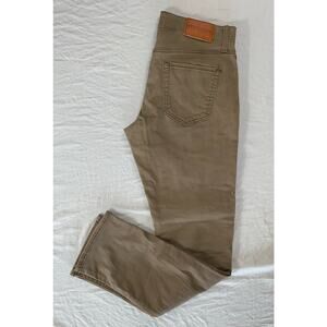 Lucky Brand 121 Slim Straight Stretch Sateen Jeans. Perfectly Faded Brown, 30X31